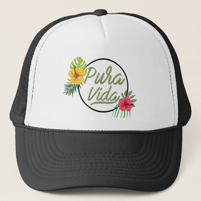 Pure life trucker hat (Front)