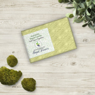 Pure Olive Oil Handmade Homemade Soap Scrub Label