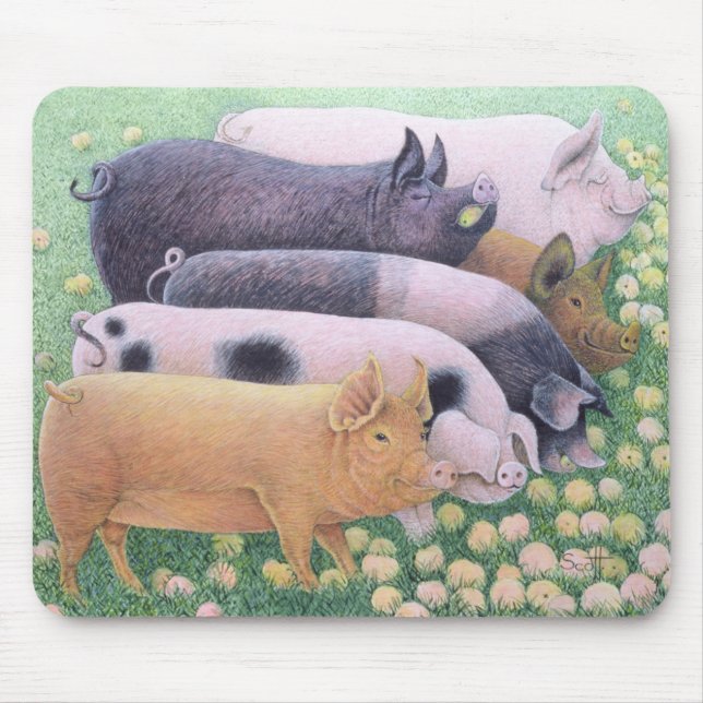 Pure Pleasure Mouse Pad (Front)
