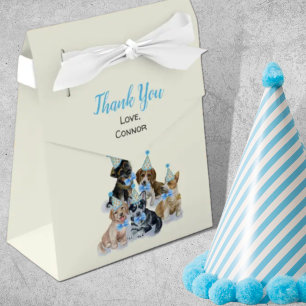Pure Puppy   Dogs Theme Birthday Party Thank You Favour Box