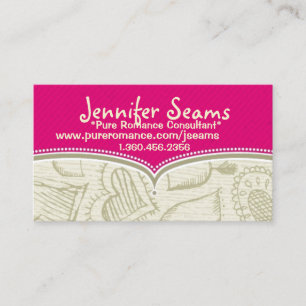 Pure Romance Consultant Business Cards