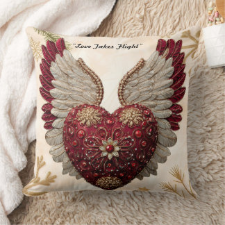 "Pure Romance Wings" Cushion