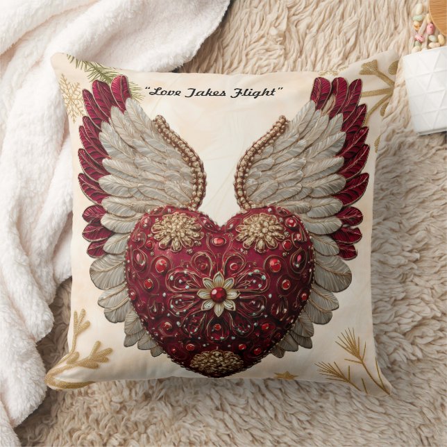 "Pure Romance Wings" Cushion (Blanket)