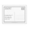 Pure Simplicity Save The Date Postcard - White