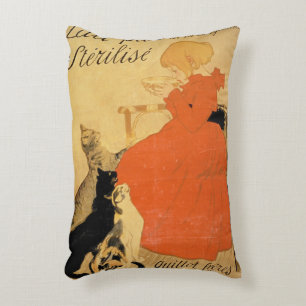 'Pure Sterilised Milk from La Vingeanne', 1894 (co Decorative Cushion