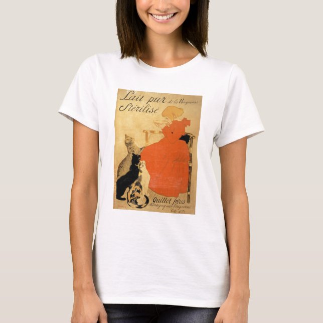 'Pure Sterilised Milk from La Vingeanne', 1894 (co T-Shirt (Front)