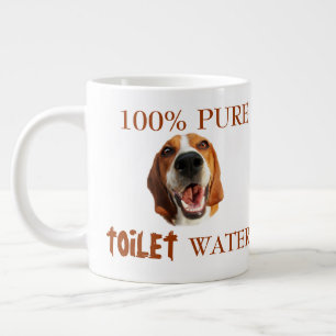 Pure Toilet Water   Large Coffee Mug