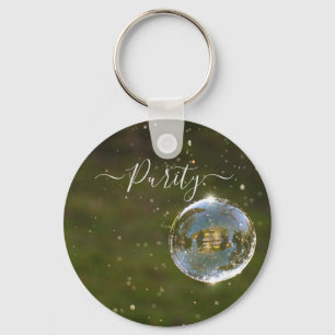  Pure water bubble keychain
