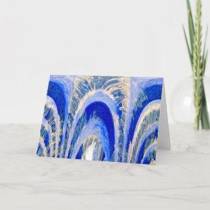 Pure waters run deep holiday card