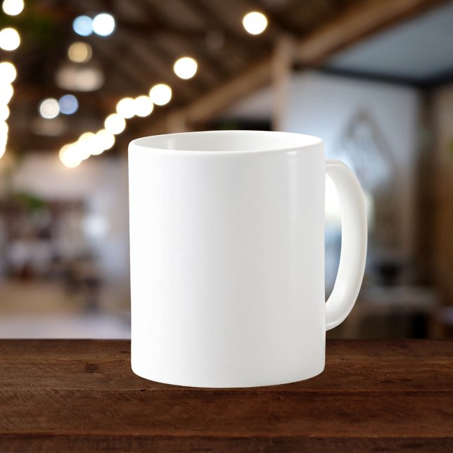 Pure White Solid Colour Coffee Mug (Creator Uploaded)