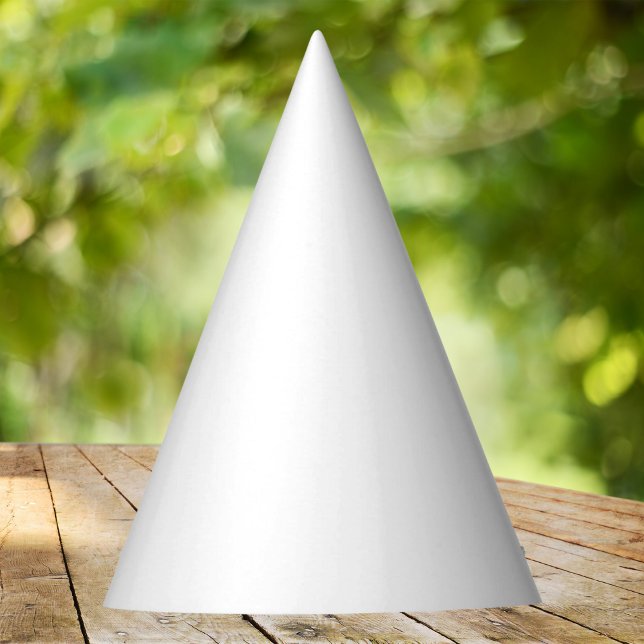 Pure White Solid Colour Party Hat (Creator Uploaded)