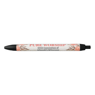 Pure Worship 2025 JW Convention Gift Black Ink Pen