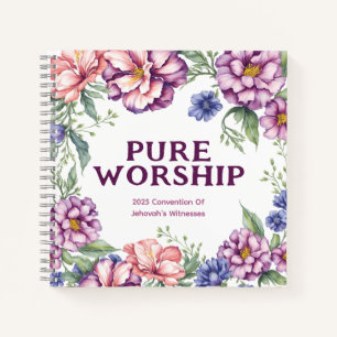 Pure Worship 2025 JW Notebook