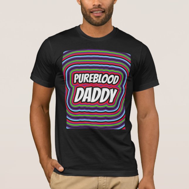 PUREBLOOD DAD DADDY MENS T-SHIRTS TEES (Front)