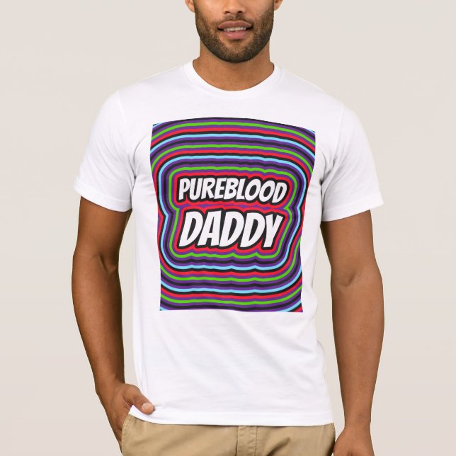 PUREBLOOD DAD DADDY MENS T-SHIRTS TEES (Front)