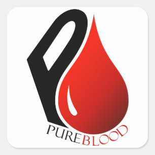 PUREBLOOD SQUARE STICKER