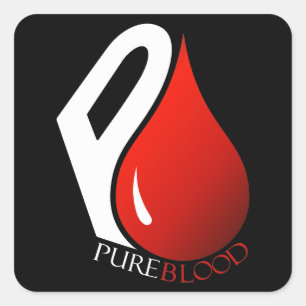PUREBLOOD SQUARE STICKER
