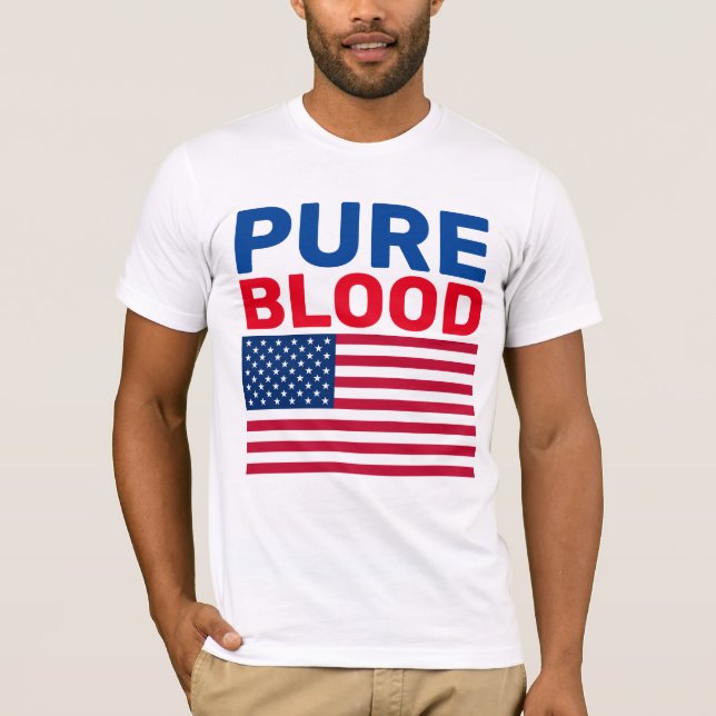 PUREBLOOD UNVACCINATED T-SHIRTS FOR DAD (Front)
