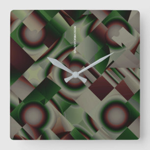 PureColor 2 Square Wall Clock