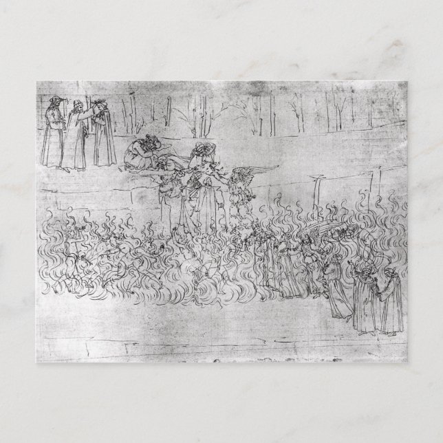 Purgatory, from 'The Divine Comedy' by Dante Postcard (Front)