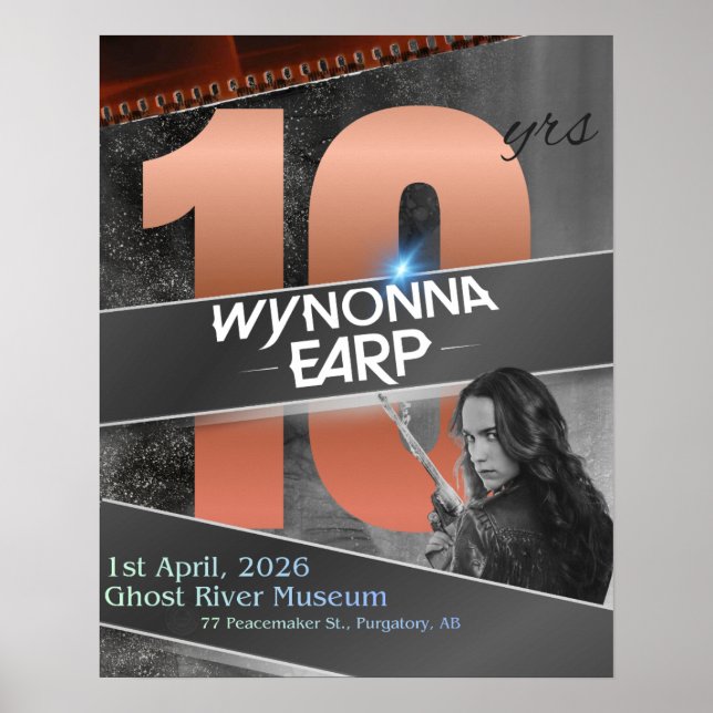 Purgatory Museum 10 Year Anniversary Poster (Front)