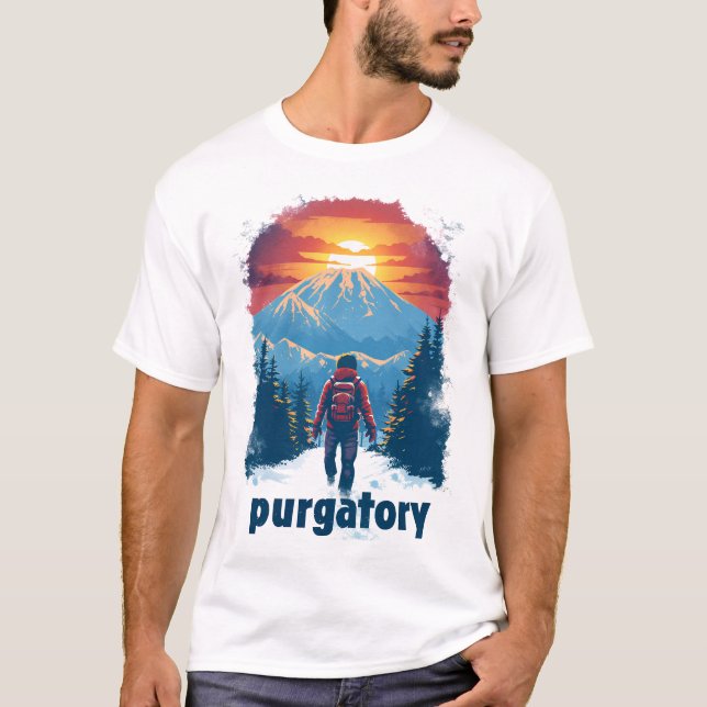 Purgatory Peaks Powder Tee - Colorado's Winter Par (Front)