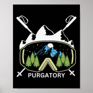 Purgatory Resort Colorado Skiing Ski Resort Souven Poster
