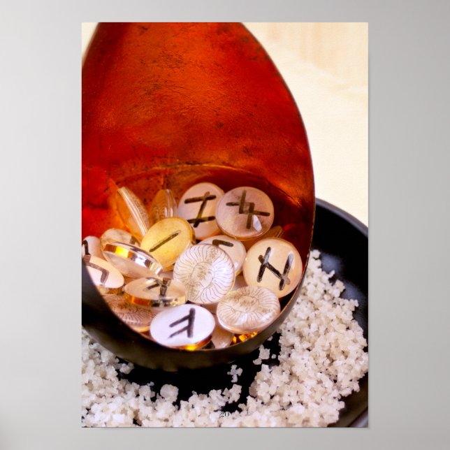 Purification Ritual - Divination Runes Poster (Front)