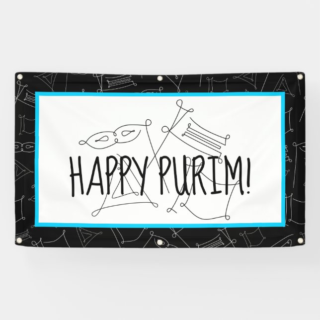 Purim Banner (Horizontal)