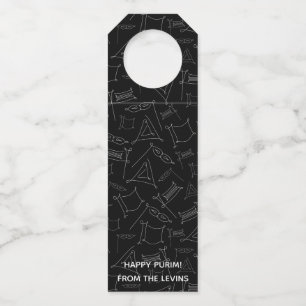 Purim Bottle Tag