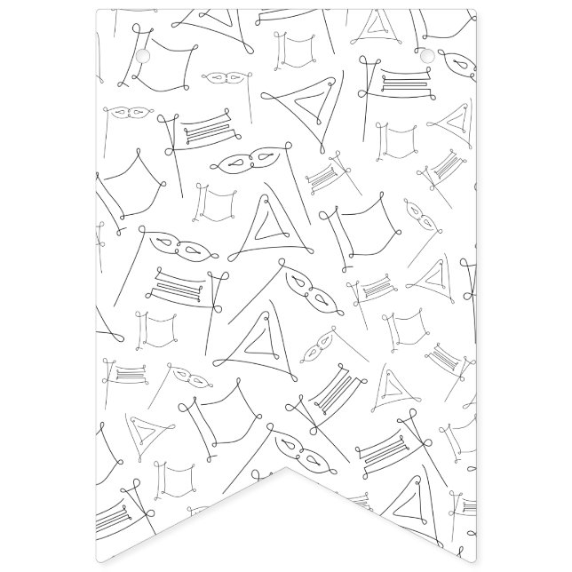 Purim Bunting (First Flag)