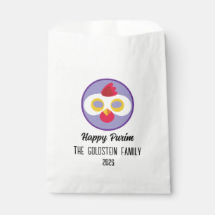 Purim chicken mask masquerade costume favour bags