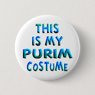 Purim Costume 6 Cm Round Badge