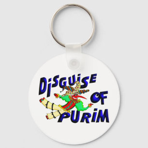 Purim Disguise Key Ring