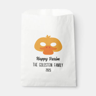 Purim duck mask masquerade costume favour bags
