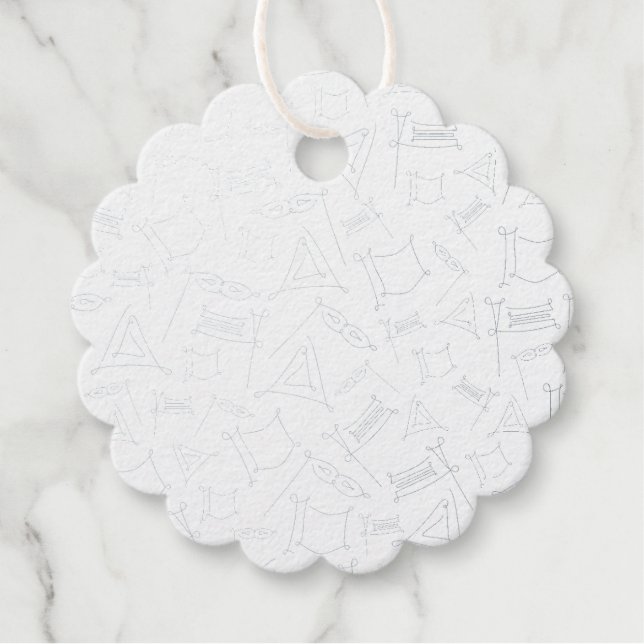 Purim Favour Tags (Front)