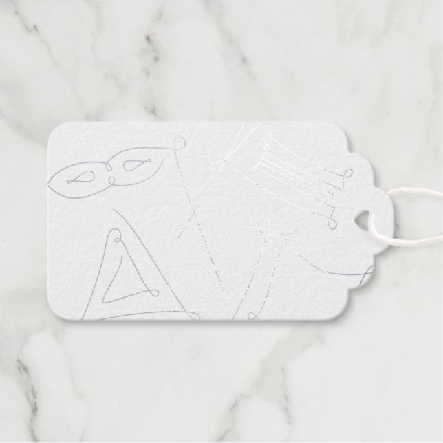 Purim Gift Tags (Front (Horizontal))