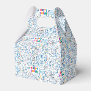 Purim Hamantaschen Party Favour Boxes - Jewish Gif