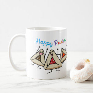 Purim hamantaschen pastry Sameach Oznei Haman Coffee Mug