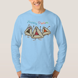 Purim hamantaschen pastry Sameach Oznei Haman T-Shirt