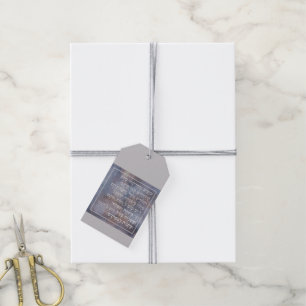 Purim Hebrew Bible Book of Esther Quote Judaica Gift Tags