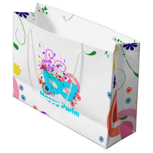 Purim Mask Large Gift Bag