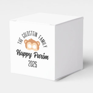 Purim monkey mask masquerade costume favour box