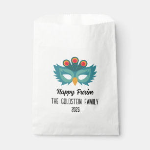 Purim owl mask masquerade costume favour bags