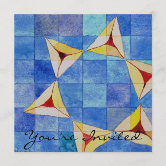 Purim Party Invitation