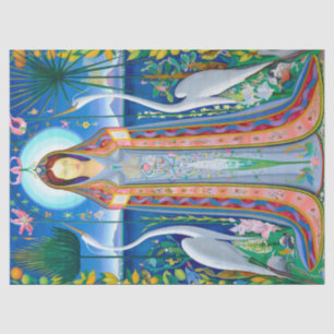 Purissima, Mother Most Pure, 1927 by Joseph Stella Tissue Paper