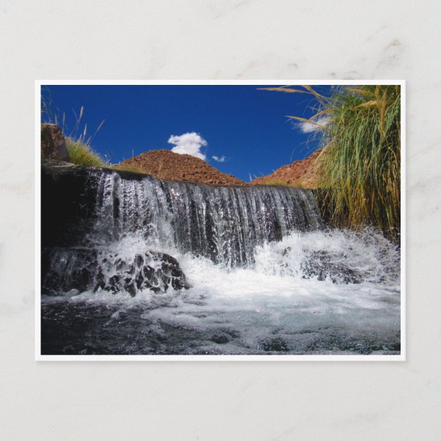 puritama spring falls postcard (Front)
