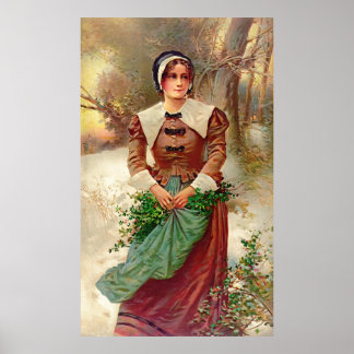 Puritan Maid 1897 Poster