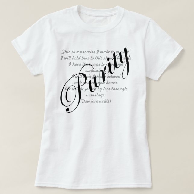 purity shirt (Design Front)