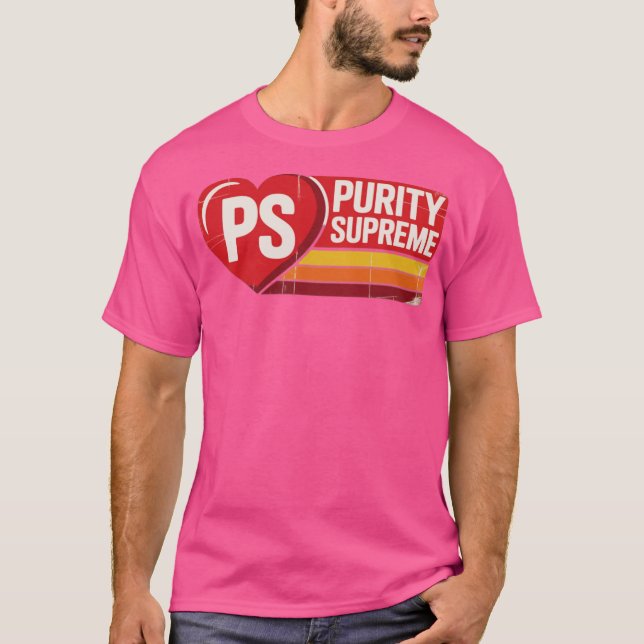Purity Supreme Retro 1980s T-Shirt (Front)